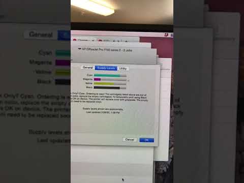 HP 7740 Problem with Low Ink Notices