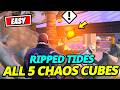 How to EASILY Find and Collect ALL CHAOS CUBES in Ripped Tides - Fortnite