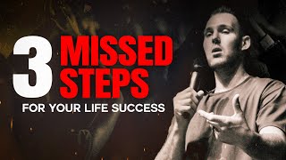 3 MISSED STEPS for Your Life's Success Harvest // Athletes Personal Development - Lance Thonvold