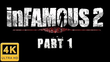 inFamous 2 Walkthrough Part 1 | Hard Evil | Prologue: The Beast