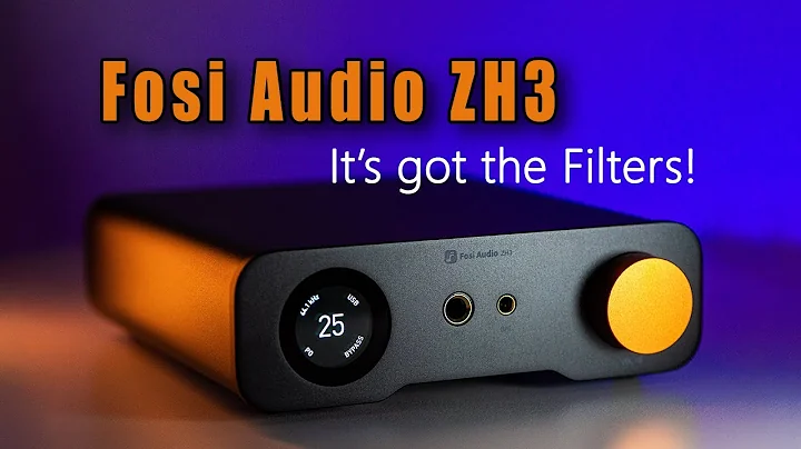 Fosi Audio ZH3 - Review - This headphone amp/DAC is full of filters!