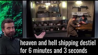heaven and hell shipping destiel for 6 minutes and 3 seconds Resimi