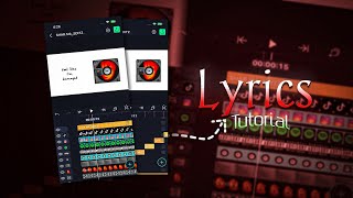 Instagram Cassette  Lyrics Edit in Alight Motion Tutorial screenshot 5