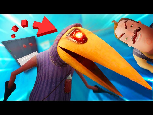 PROOF the NEW NEIGHBOR IS A ROBOT?! SECRET CONTROL PANEL!! (Hello Neighbor 2)