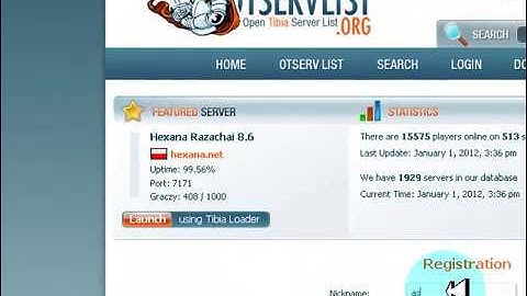 Como Colocar Seu ot Na OTSERVLIST