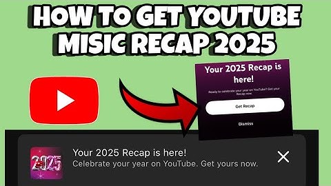 Youtube music recap 2025 | how to get youtube music recap 2025 tutorial
