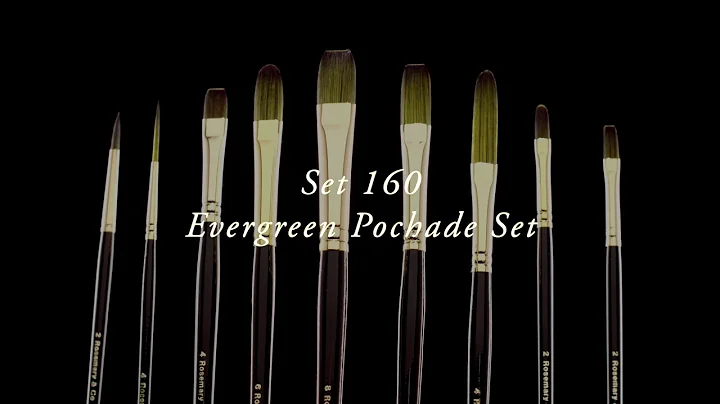 Set 160 Evergreen Pochade by Rosemary & Co