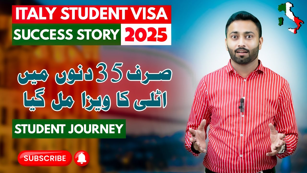 Italy Study Visa Success Story | Student Visa Approved in Just 35 Days