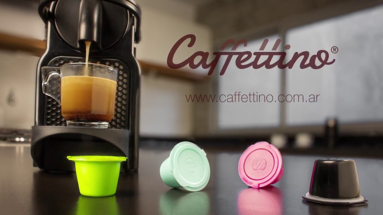 Capsulas Recargables ecologicas Caffettino - YouTube
