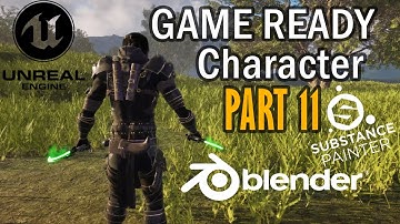 Game Ready Character Creation Timelapse Part 11 | Fixes&Weight Paint | Theme:World Of Warcraft Rogue