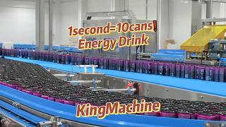 36000CPH Can Beverage Filling Line | Complete Turnkey Canning Solution from A to Z 1second=10cans❗️