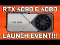 Nvidia RTX 4090 &amp; 4080 Launch Livestream (GeForce Beyond GTC 2022)