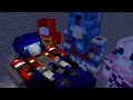 Transformers the movie 1986 --optimus prime death minecraft animation remake