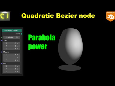 Quadratic Bezier node's