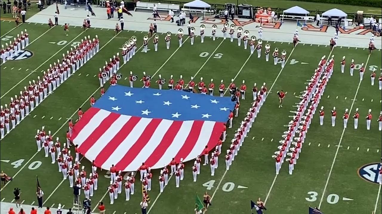 2022 Auburn University Marching Band Game 3 PreGame YouTube