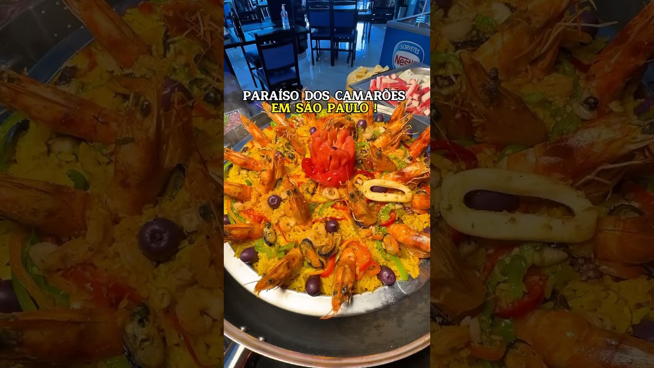 PARAÍSO DOS CAMARÕES EM SP ! 😱 