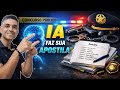 Como usar IA para criar sua apostila de estudo para concursos policiais