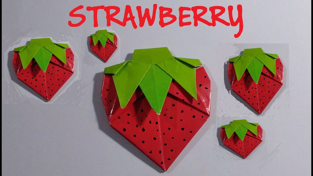 Cara Membuat Origami Buah Apel Moa Gambar