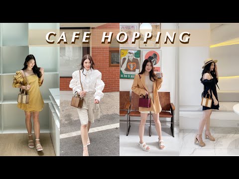 4 LOOKS 4 CAFES แต่งตัวไปคาเฟ่ทองหล่อ เอกมัย VELA + HUUS OF BREAD + FICS + FLAT WHITE  | BEBE DOANG