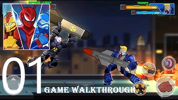 Robot Super: Hero Champions | Game Walkthrough