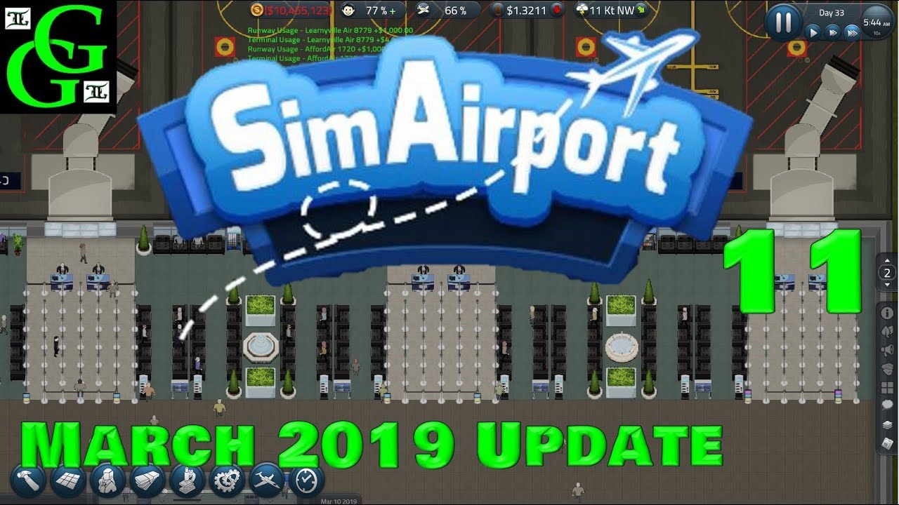 Sim Airport -  Pax Waiting Area -  March 2019 Update -  Part 11