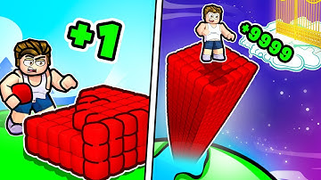 Roblox but +1 BLOCK EVERY SECOND