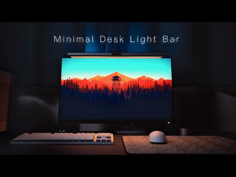 ミニマルデスク/テレワークに最適なデスクライト Xiaomi Mijia&Yeelight Screen Lightbar レビュー 【モニターライト】【Banggood】