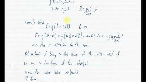 Tuesday Mar31 relativistic electrodynamics