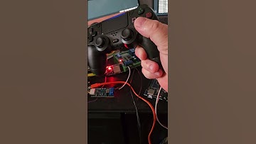 Arduino - PS4 controller with 16 Channel RS485 Relay Modbus RTU