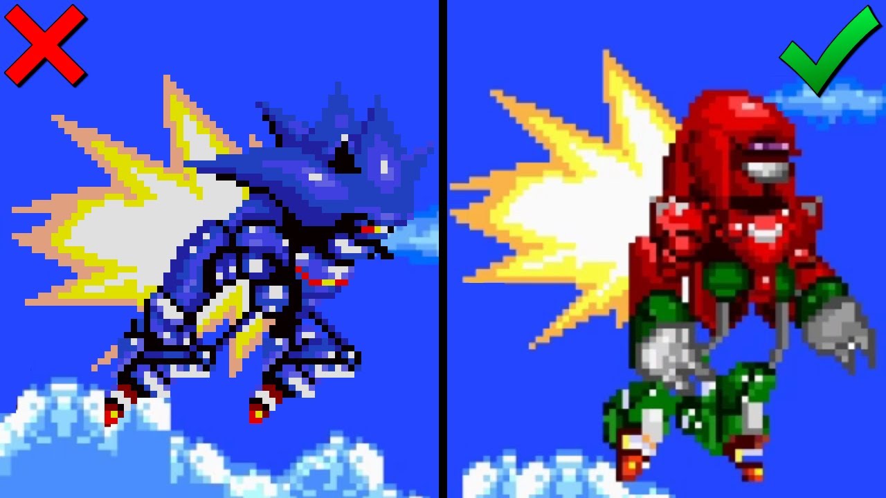 Mecha Knuckles In Sonic 3 AIR 