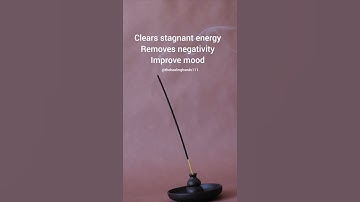 Benefits of burning incense stick