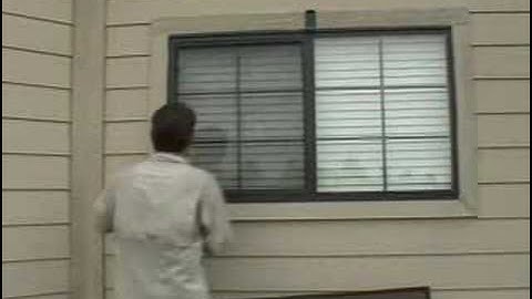 JoshHobbs.com Solar Window Screen installation for a Pop-In Horizontal Slide Window