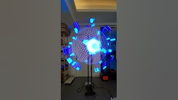 3D holographic fan #ledfan #3d #holographic #fyp