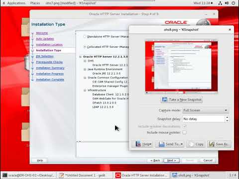 Oracle HTTP Server 12c (12.2.1.3) Installation on Oracle Linux 7.5 ...