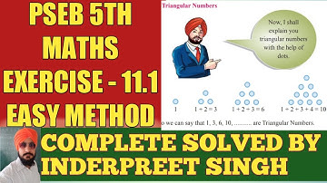 EXERCISE 11.1(QUESTIONS 2 TO 4) PSEB 5TH MATHS CHAPTER 11 PATTERNS PUNJAB SCHOOL EDUCATION BOARD