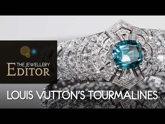 Tourmalines: a lesson in colour with Louis Vuitton