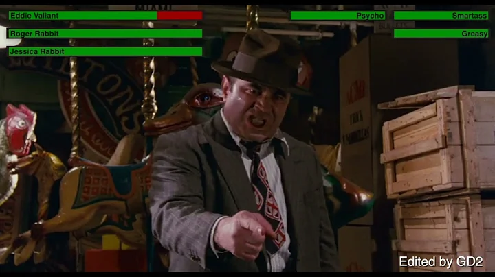 Who Framed Roger Rabbit Final Battle with healthbars (1/3)