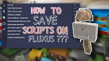 How To Save Scripts on Fluxus? •|| Video Tutorial