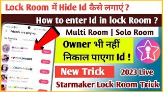 Starmaker lock room hide id trick | starmaker lock room me hide id kaise lagaye latest trick 2023🔥 screenshot 4