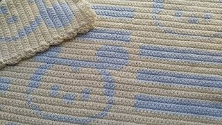 ツムツム ミッキーとストライプの編み込み模様  How to Crochet