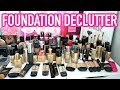 BEAUTY ROOM DECLUTTER | MY FOUNDATION COLLECTION 2018