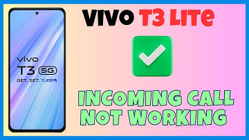 Incoming call not showing problem Vivo T3 Lite || Incoming call not working properly