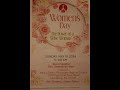 Womens day observance at new liberty baptist church 51924