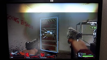 Left4Dead 2 Zoey automatic pistol shooting