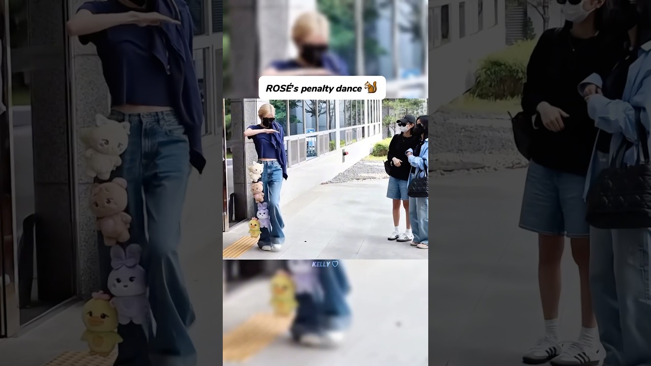 ROSÉ’s penalty dance in Deadline Tour ❤️‍🔥