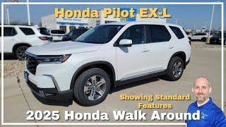 2025 Honda Pilot EXL Walkaround Standard Features Demo