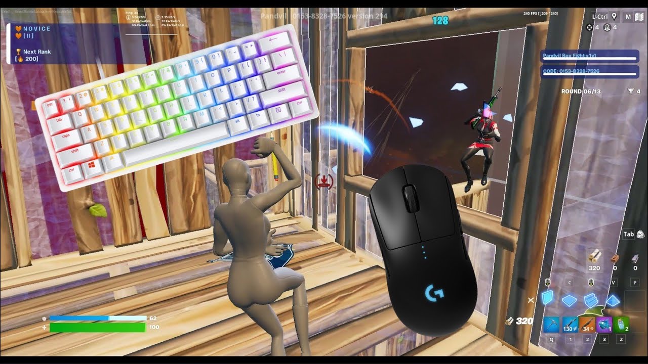 Mini Boxfights Razer Huntsman Mini | 1v1 Boxfights | Keyboard & Mouse Sounds ASMR ...