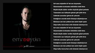 Emre Aydın - Artık Özlemek İstemiyorum (Karaoke)