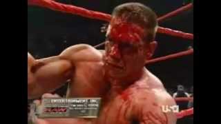 cena angle chris masters carlito kane y hbk before elimination chamber match