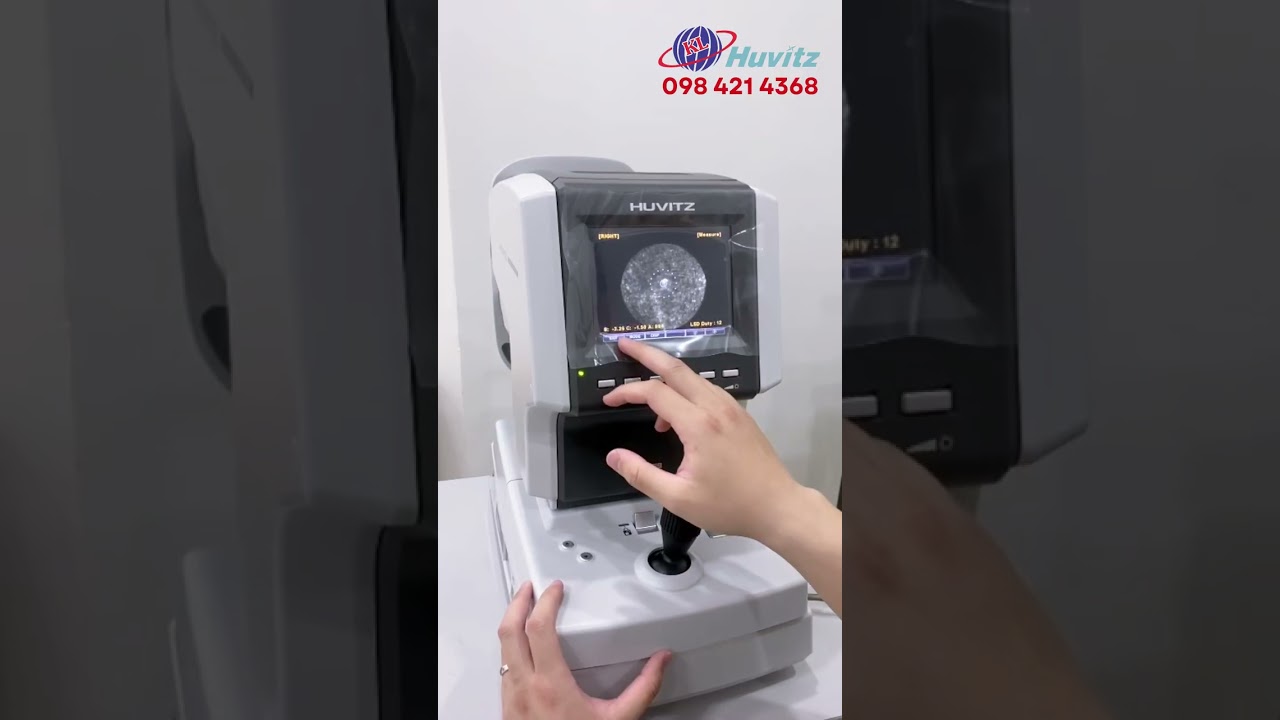 Hướng dẫn sử dụng máy khúc xạ, giác mạc HRK-7000A